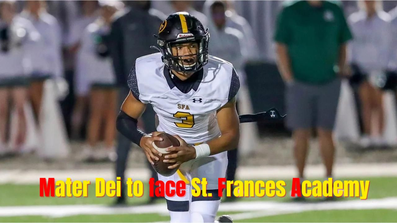 Mater Dei to face St. Frances Academy on Sept. 22 in one of season's top games